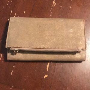 Bronze tone wallet